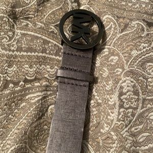 Michael Kors Belt Ladies Medium Silver